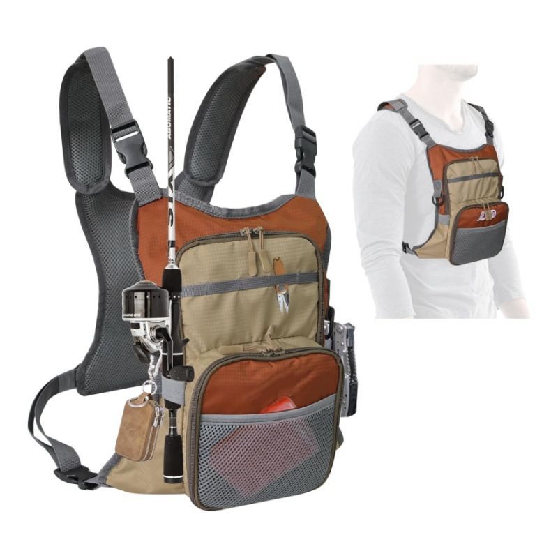 Fishing Bag Waterproof - Outdoor Multi-functional Waterproof Fishing Chest Bag