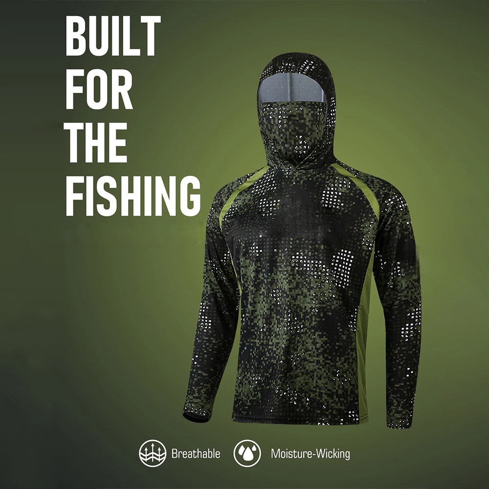 Fishing Hoodie - MALFC Fishing Apparel Men Hood Fishing