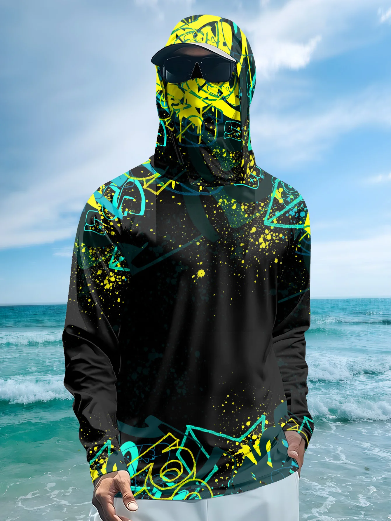 Men UPF50+ Fishing Hoodie With - Fishing Hoodie review and price