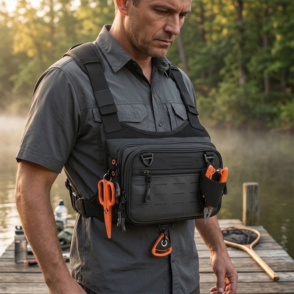 Fly Fishing Chest Pack Backpac - Fishing Vest review and price