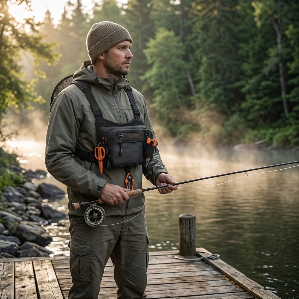 Fly Fishing Chest Pack Backpac - Fishing Vest review and price