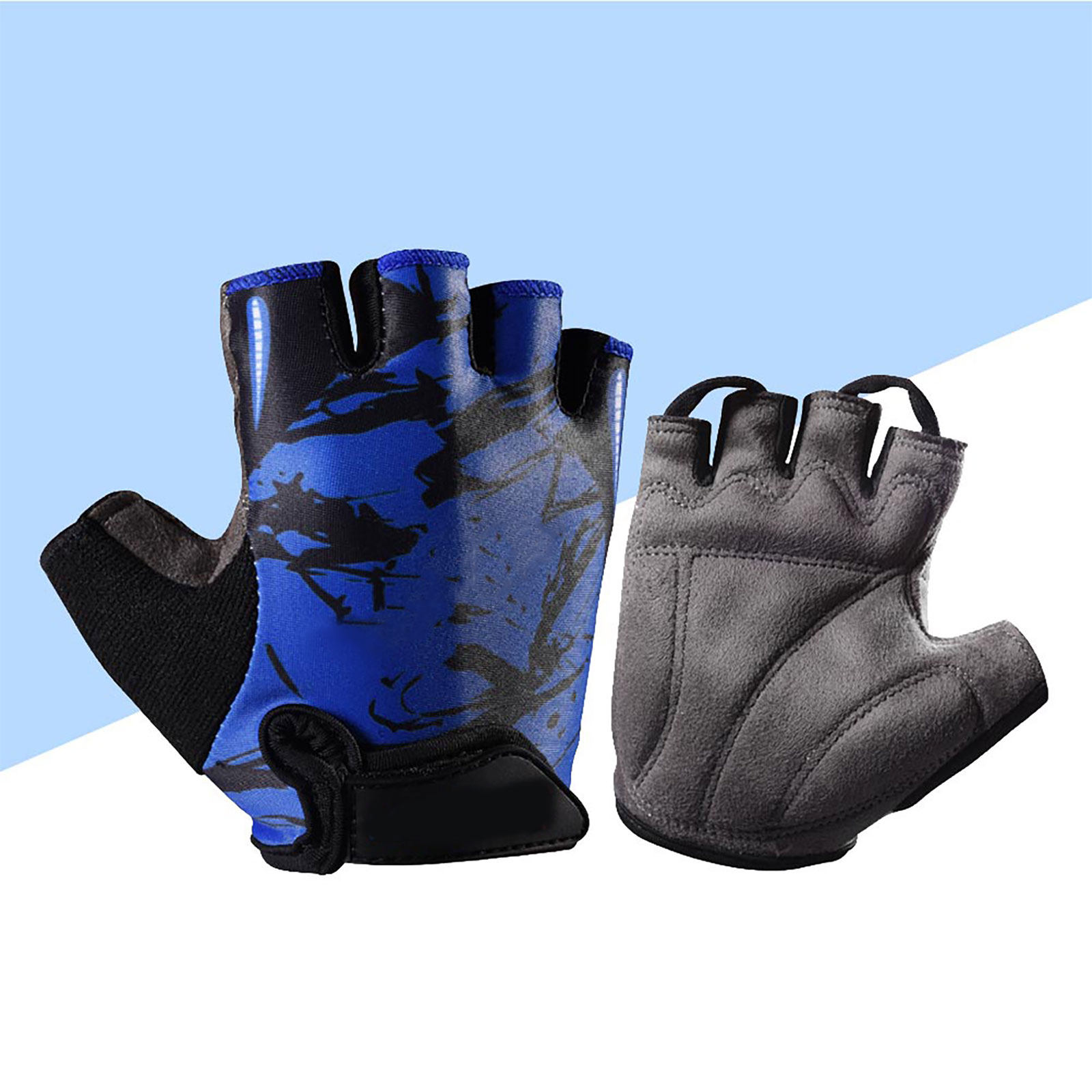 Kids Non Slip Half Finger Glov - Fishing Gloves review and price