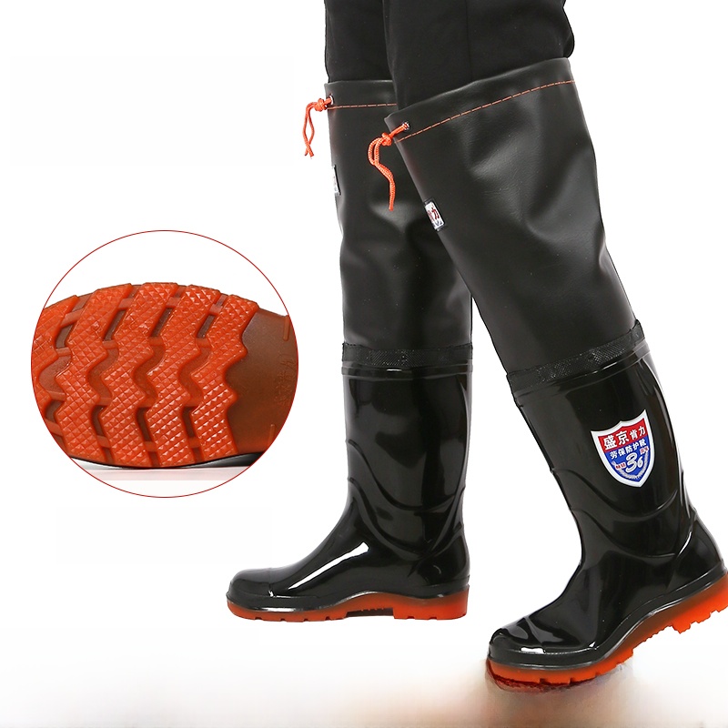 Thickened Over-Knee Rain Boots - Fishing Boots review and price
